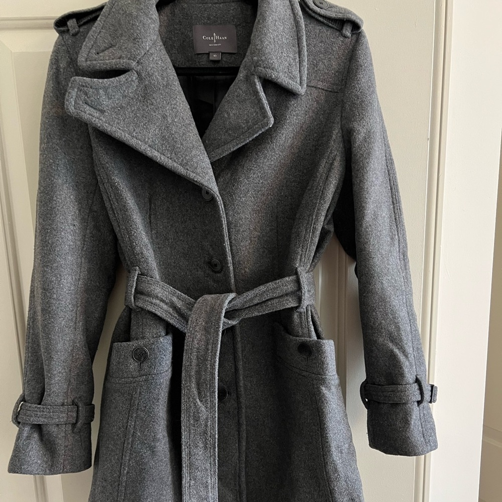 Cole Haan wool pea coat